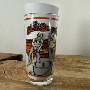 Vintage Libbey Glass - Jack Daniel's Bung Slinger Highball Glass - with Recipe